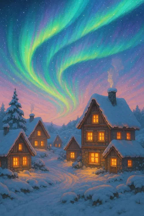 Snow Aesthetic Christmas wallpaper